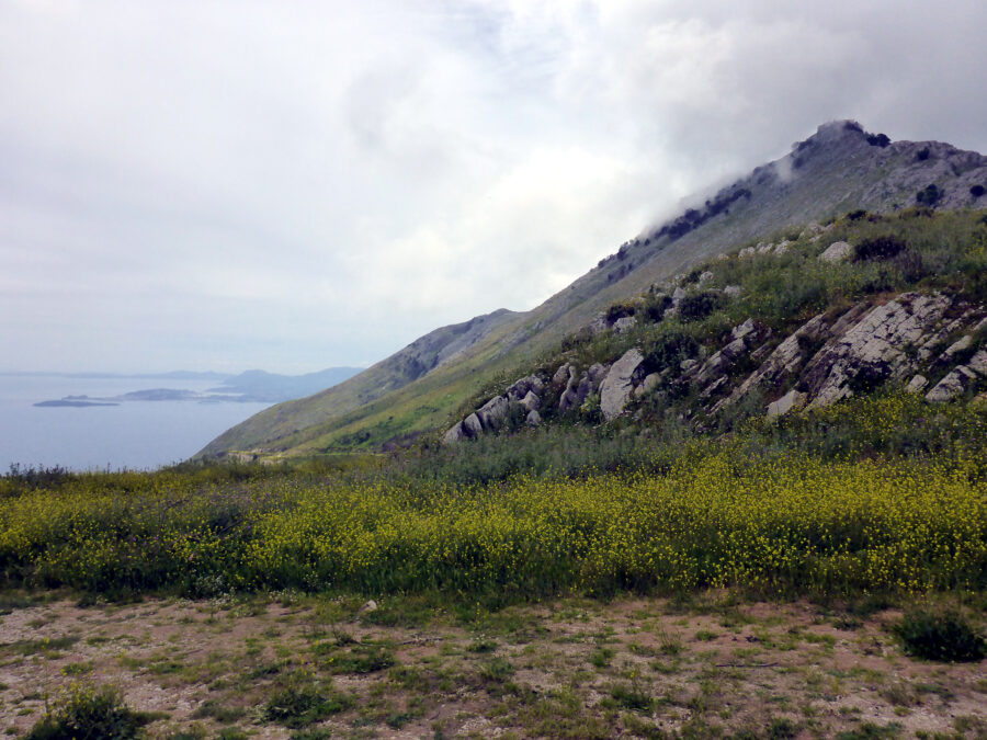 Pantokrator, der höchste Berg auf Korfu.
