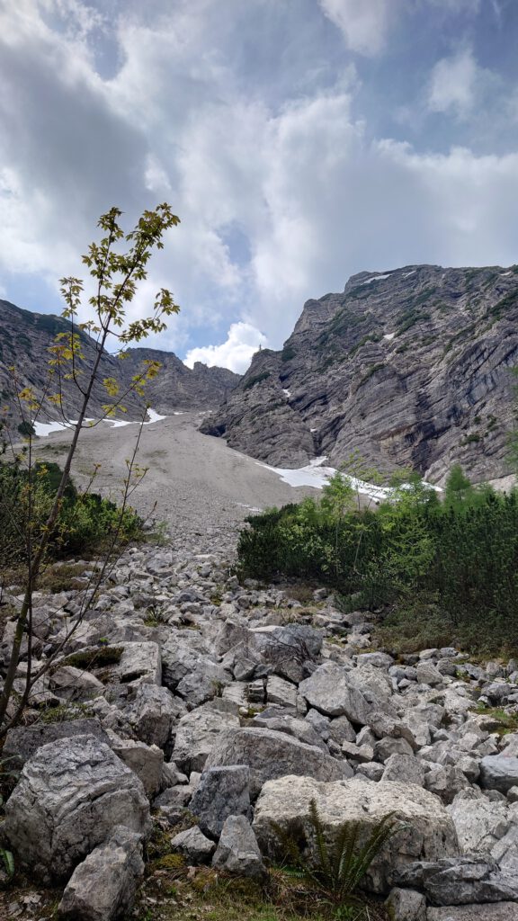 Schuttkar zum Sonntagshorn