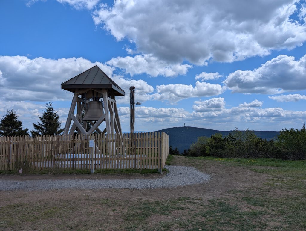 Friedensglocke auf dem Fichtelberg