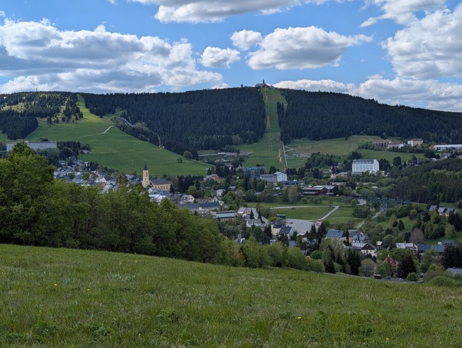 Fichtelberg und Oberwiesenthal