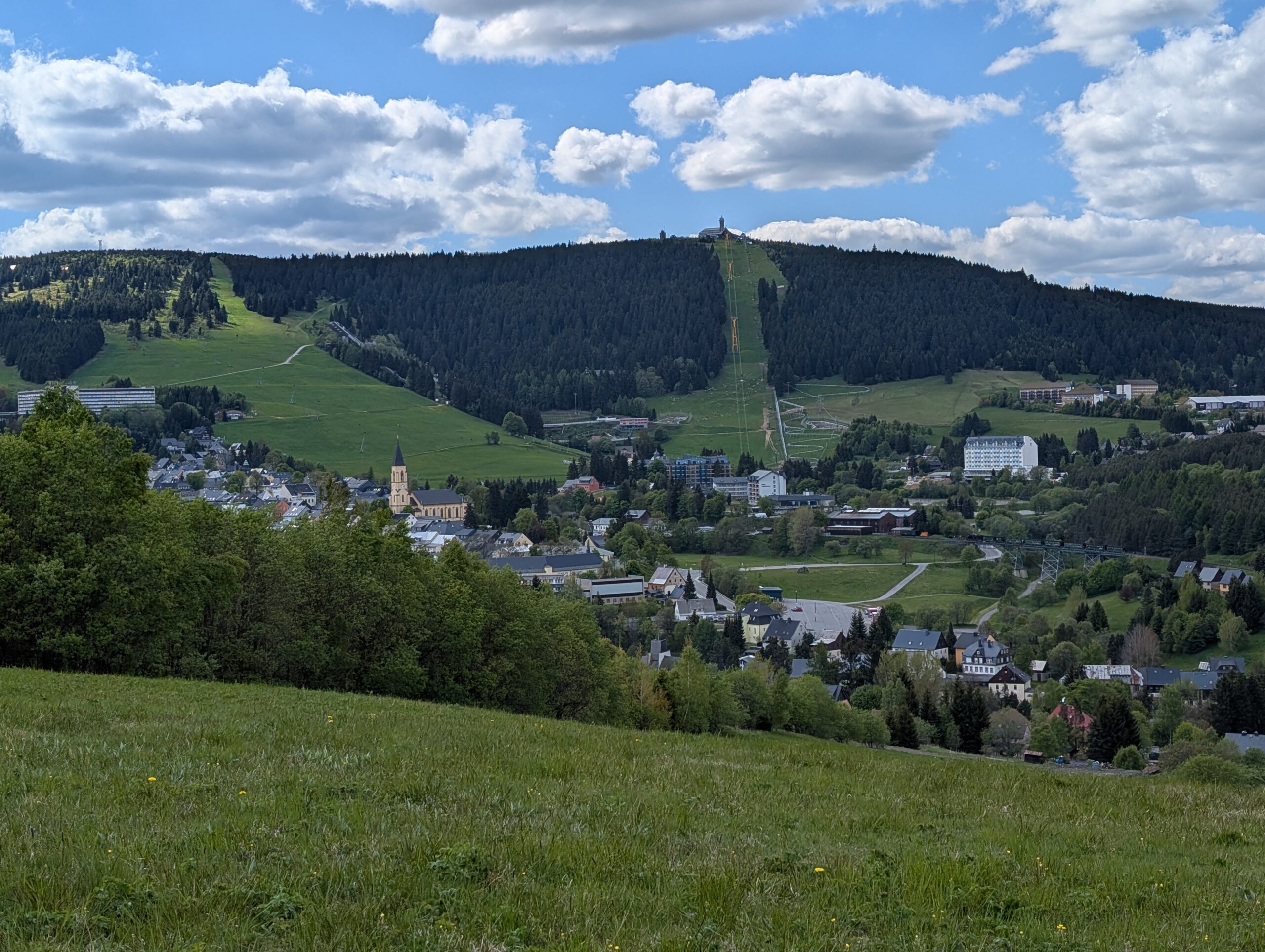 Fabelhafte Hchste Berge Erzgebirge Bildnull