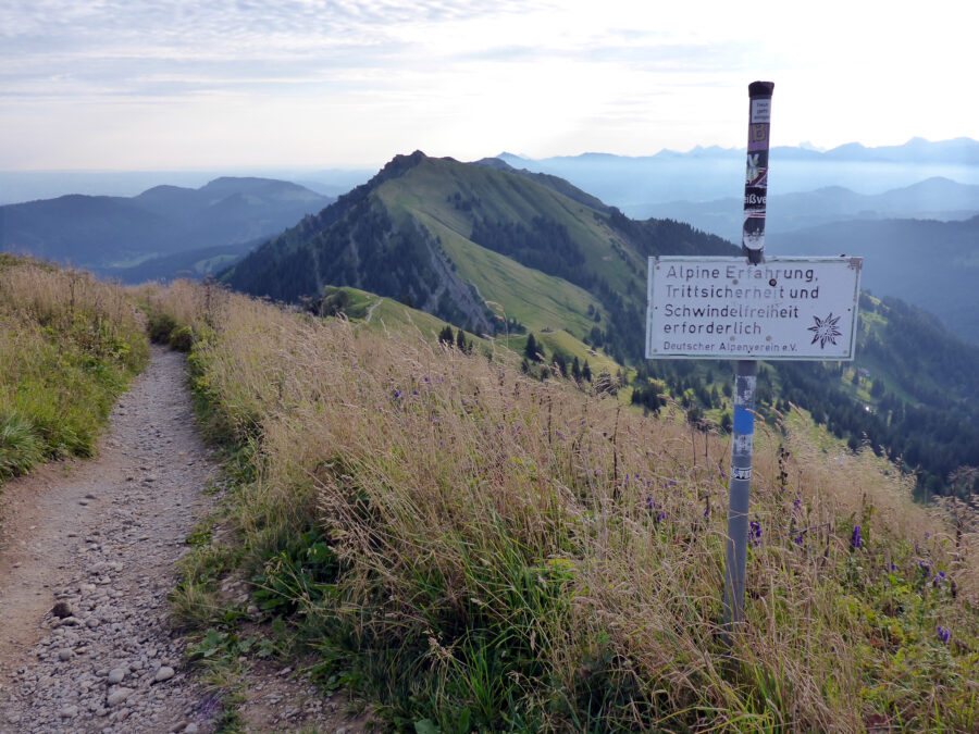 Überschreitung der Nagelfluhkette in den Allgäuer Alpen