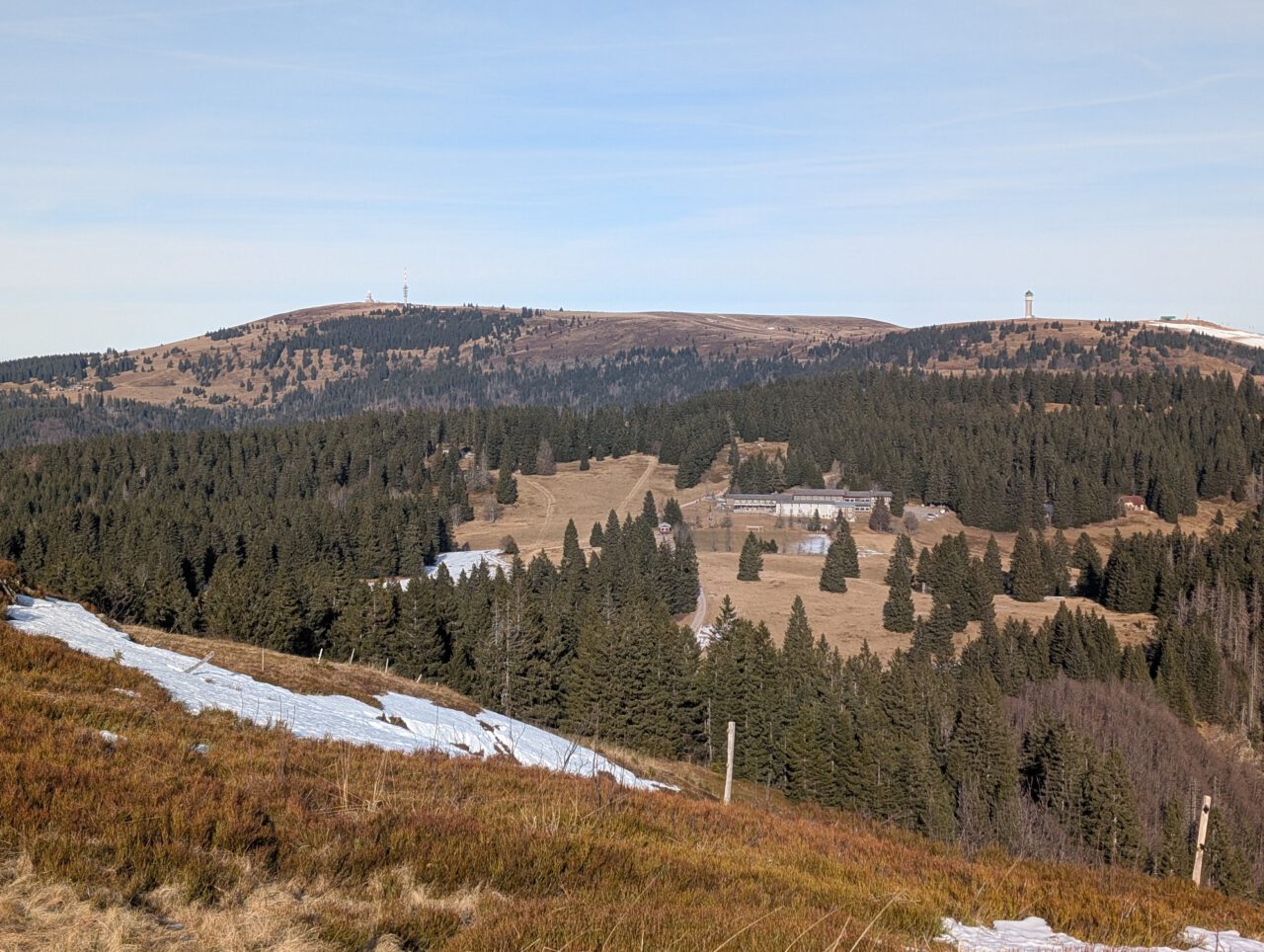 Blick auf den Feldberg vom Herzogenhorn