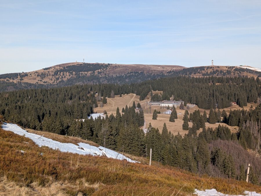 Blick auf den Feldberg vom Herzogenhorn