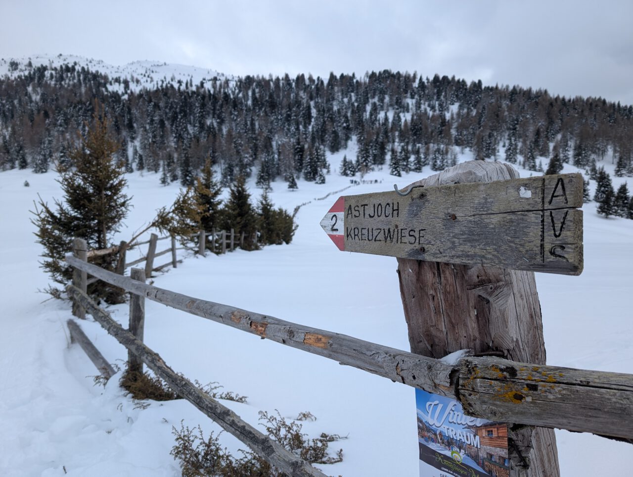 Schneeschuhtour auf das Astjoch
